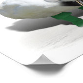 Weihnachtself-Ente - Helfer des Weihnachtsmanns Poster (Ecke)