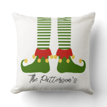 Weihnachtself Familienname Festtage Dekoration