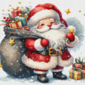 Weihnachtself Feiertagspostkarte