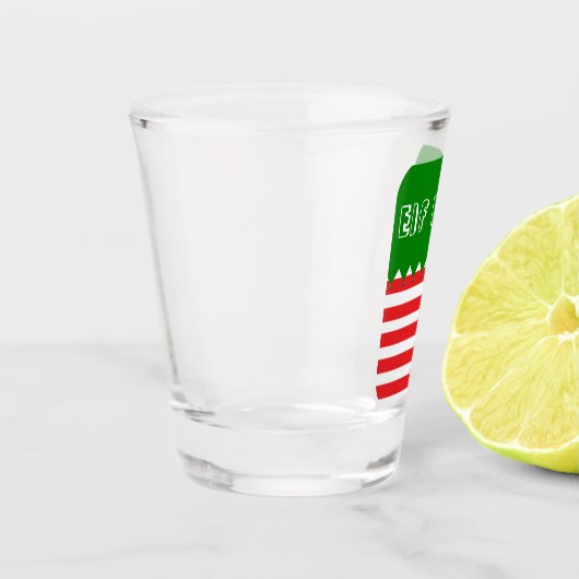 Weihnachtself Fuel Shot Glas (Links)