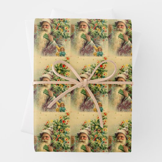 Weihnachtself Geschenkpapier Set (Beispiel)