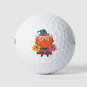 Weihnachtself Golfball (Vorderseite)