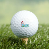 Weihnachtself Golfball (Insitu T-Shirt)