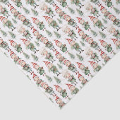 Weihnachtself im Wasser gefliest Seidenpapier (Ausschnitt)