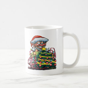 Weihnachtself Kaffeetasse