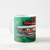 Weihnachtself Kaffeetasse (Vorderseite Links)