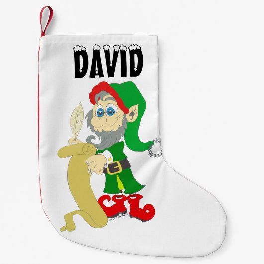 Weihnachtself Kleiner Weihnachtsstrumpf (Vorderseite)