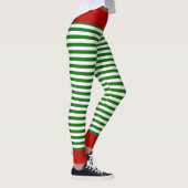 Weihnachtself-Kostüm Leggings (Rechts)