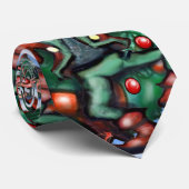 Weihnachtself Krawatte (Gerollt)