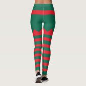 Weihnachtself Leggings (Rückseite)