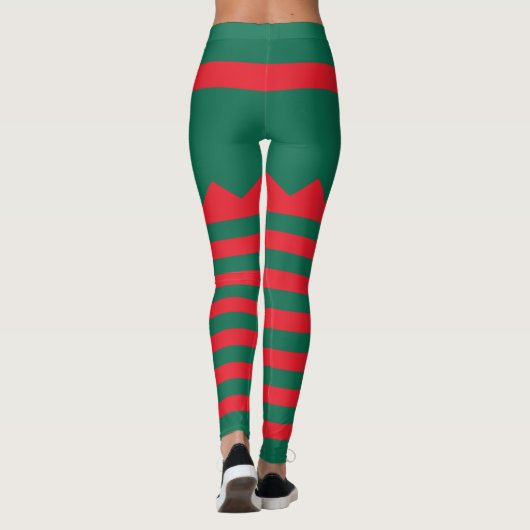 Weihnachtself Leggings (Rückseite)