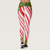 Weihnachtself-Leggings Leggings (Rückseite)