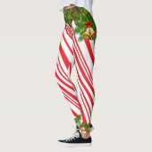 Weihnachtself-Leggings Leggings (Links)