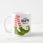 Weihnachtself Legs Kaffeetasse (Links)