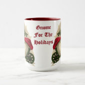 Weihnachtself oder Gnome Tasse (Zentrum)