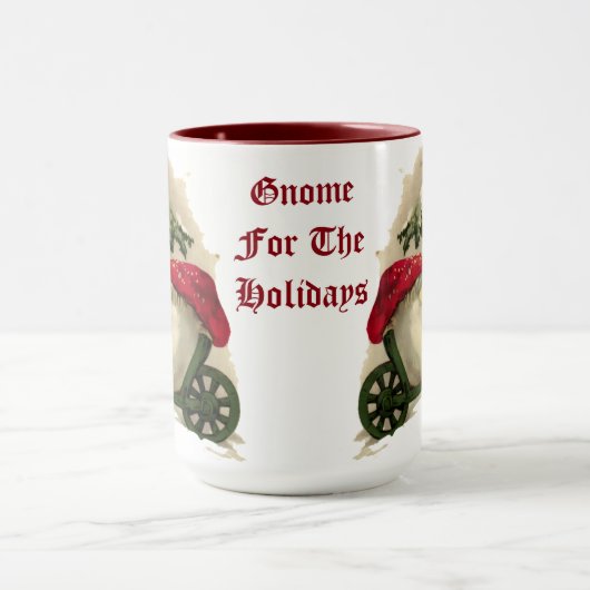 Weihnachtself oder Gnome Tasse (Zentrum)