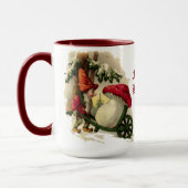 Weihnachtself oder Gnome Tasse (Links)