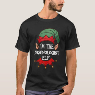 Weihnachtself Pajama Ich bin der Psychologe Elf Ch T-Shirt