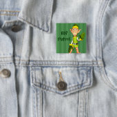 Weihnachtself-Patrouillen-Knopf Button (Beispiel)