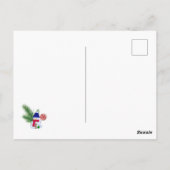 Weihnachtself Postkarte (Rückseite)