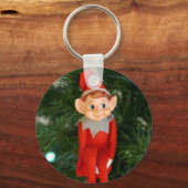 Weihnachtself Schlüsselanhänger (Vorderseite)