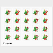 Weihnachtself Stickers (Blatt)
