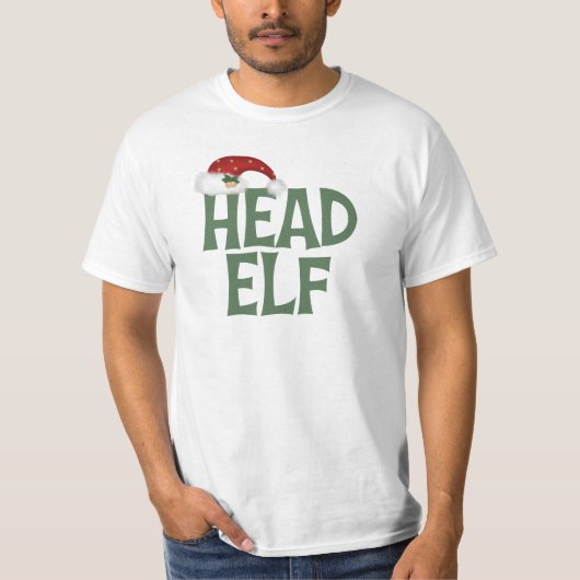 Weihnachtself-T - Shirt (Vorderseite)