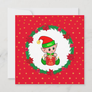 Weihnachtself, Tannenreif, Weihnachtssterne & Ster