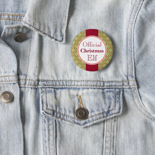 Weihnachtself-Taste Button (Beispiel)
