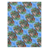 Weihnachtself Tischdecke (Vorderseite)