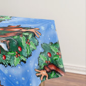 Weihnachtself Tischdecke (Beispiel)