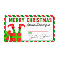 Weihnachtself vom Weihnachtsgeschenk