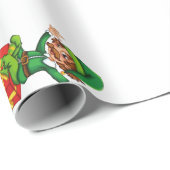 Weihnachtselfen Geschenkpapier (Rolleneckpunkt)
