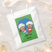 Weihnachtselfen Geschenktütchen (Ausgeschnitten)