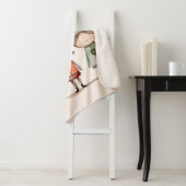 Weihnachtselfen in festlichen Hasen Sherpadecke (Beispiel)