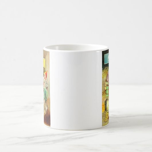 Weihnachtselfen Kaffeetasse (Mittel)