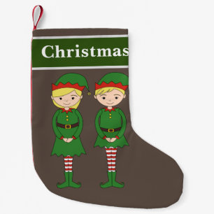 Weihnachtselfen Kleiner Weihnachtsstrumpf