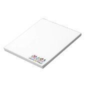 Weihnachtselfen Notizblock (Rotiert)