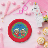 Weihnachtselfen Pappteller (Party)