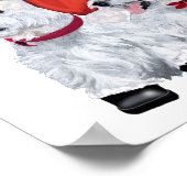 Weihnachtselfen Poster (Ecke)