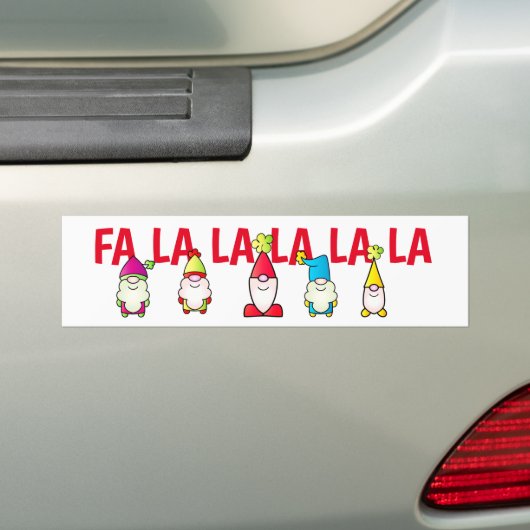 Weihnachtselfen singen autoaufkleber (Auf Auto)