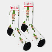 Weihnachtselfen Socken (Rechts)