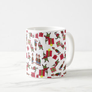 Weihnachtselfen-Tasse Kaffeetasse
