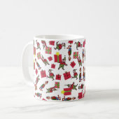 Weihnachtselfen-Tasse Kaffeetasse (Vorderseite Links)