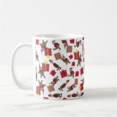 Weihnachtselfen-Tasse Kaffeetasse (Links)