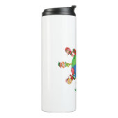 Weihnachtselfen Thermosbecher (Nach links gedreht)