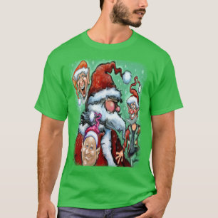 Weihnachtselfen und Weihnachtselfen T-Shirt