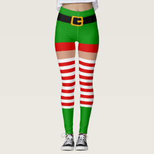 Weihnachtselfkostüme-Leggings Leggings