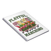 Weihnachtselfparade Notizblock (Rechte Seite)