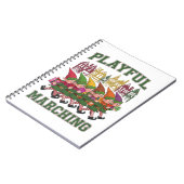 Weihnachtselfparade Notizblock (Linke Seite)